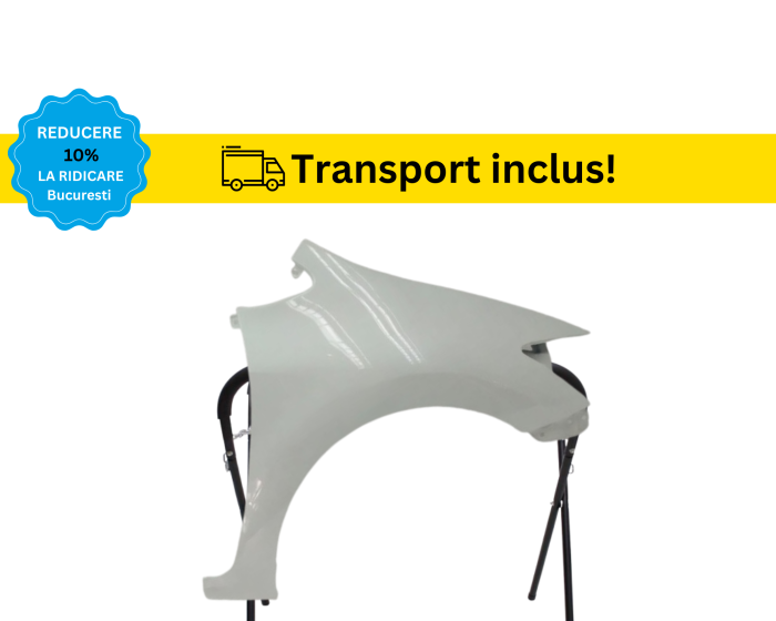 Aripa Fata Toyota Auris 2010-2012 Alb Negru Rosu Gri Verde Albastru la culoarea masini vopsita [3]