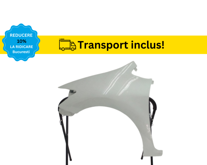 Aripa Fata Toyota Auris 2010-2012 Alb Negru Rosu Gri Verde Albastru la culoarea masini vopsita [2]