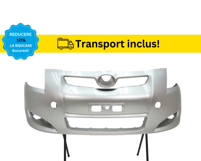 Bara Fata Toyota Auris 2010-2012 Alb Negru Rosu Gri Verde Albastru la culoarea masini vopsita [2]