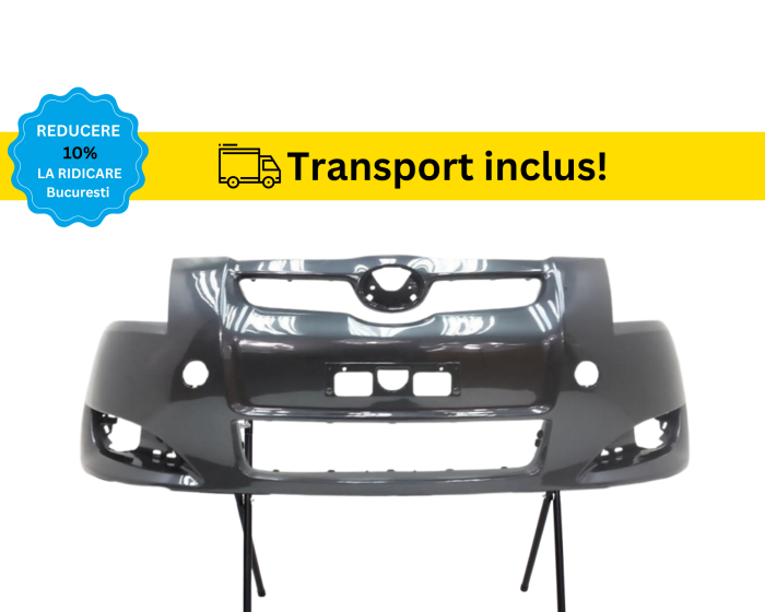 Bara Fata Toyota Auris 2010-2012 Alb Negru Rosu Gri Verde Albastru la culoarea masini vopsita [5]