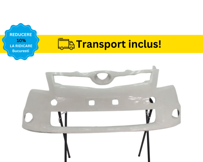 Bara Fata Toyota Auris 2010-2012 Alb Negru Rosu Gri Verde Albastru la culoarea masini vopsita [2]