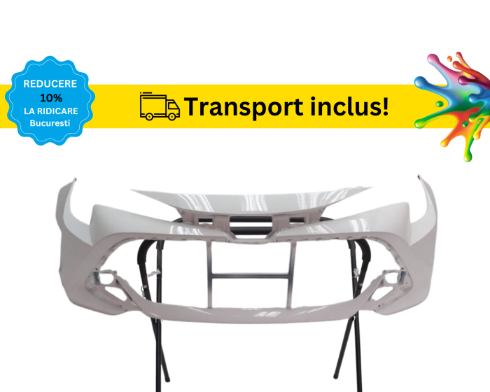 Bara Fata Toyota Corolla 2018-2024 Negru Gri Albastru Verde Alb Auriu la culoarea masini vopsita  [2]