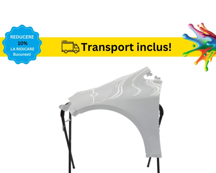 Aripa Fata Toyota Corolla E21 2018-2024 Negru Gri Albastru Verde Alb Auriu la culoarea masini vopsita [2]