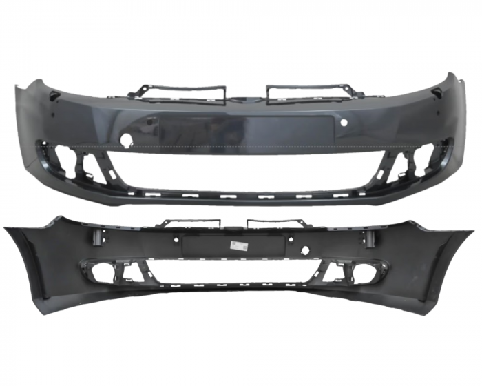 Bara fata Volkswagen Golf VI 6 Hatchback 2008-2012 spalator, 4x senzori parcare Albastru LC5F [1]