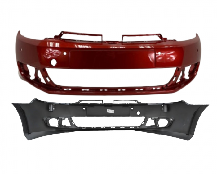 Bara fata Volkswagen Golf VI 6 Hatchback 2008-2012 spalator, 4x senzori parcare Rosu LA3X [1]