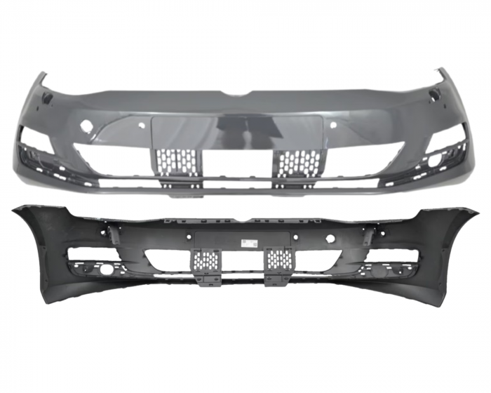 Bara fata Volkswagen Golf VII 7 2012-2017 cu spalator far, senzori parcare Gri LI7F [1]