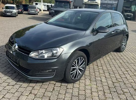 Bara fata Negru lucios L041 Volkswagen Golf VII 7 2012-2017 SIMPLA VOPSITA TU Alegi culoarea [4]