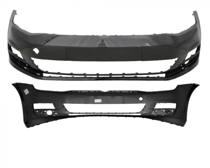 Bara fata Volkswagen Golf VII 7 2012-2017 Negru LC9X [1]