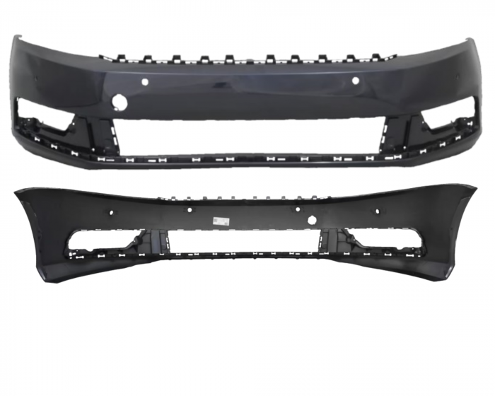 Bara fata Volkswagen Passat B7 2010-2014 cu senzori parcare Albastru LH5X [1]