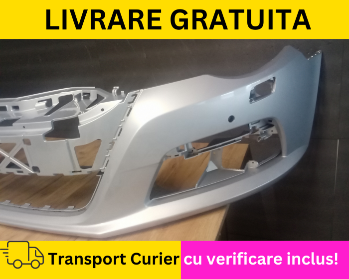 Bara fata Volkswagen Passat CC 357 VOPSITA Gri LA7W 2008-2012 cu spalator far, senzori [2]