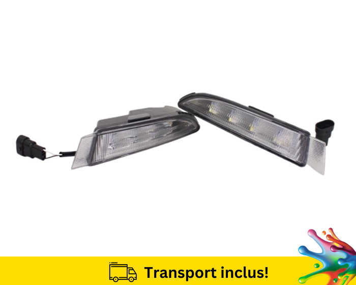Proiectoare lumini de zi LED VW Golf 6 VI R-LOOK 2008-2012 [2]