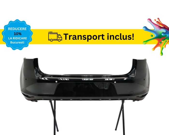 Bara Spate VW Golf 7 VII 2013-2020 HATCHBACK Negru Gri Albastru Verde Alb Auriu Rosu la culoarea masini vopsita [2]