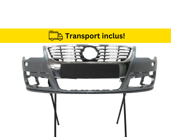 Bara fata, Grila radiator VW Passat B6 2005-2010 Negru Gri Albastru Alb Rosu vopsita la culoarea masini [3]