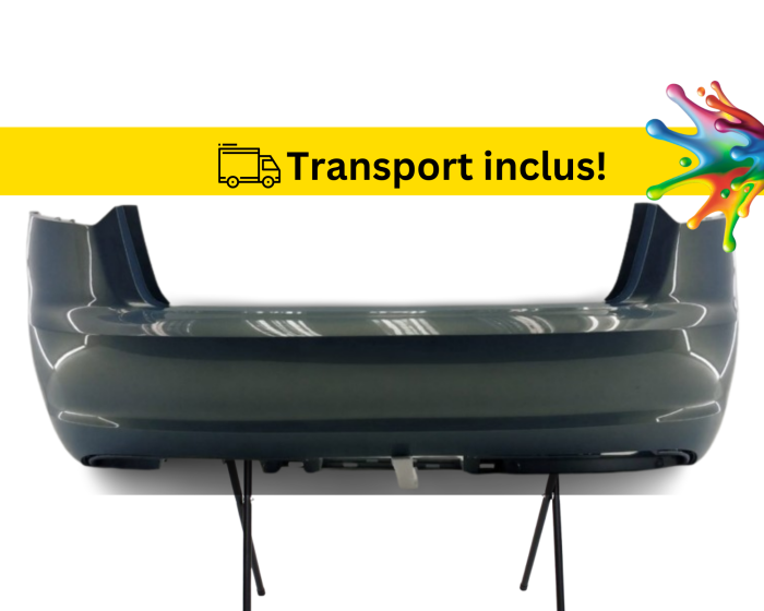 Bara spate Audi A3 8P 2008-2012 FSL Negru Gri Albastru Alb Rosu Maro Galben vopsita la culoarea masini  [2]