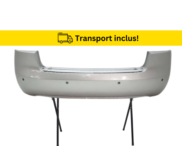 Bara spate Audi A4 B7 2004-2007 cu senzori parcare Negru Gri Albastru Alb Rosu vopsita la culoarea masini [2]