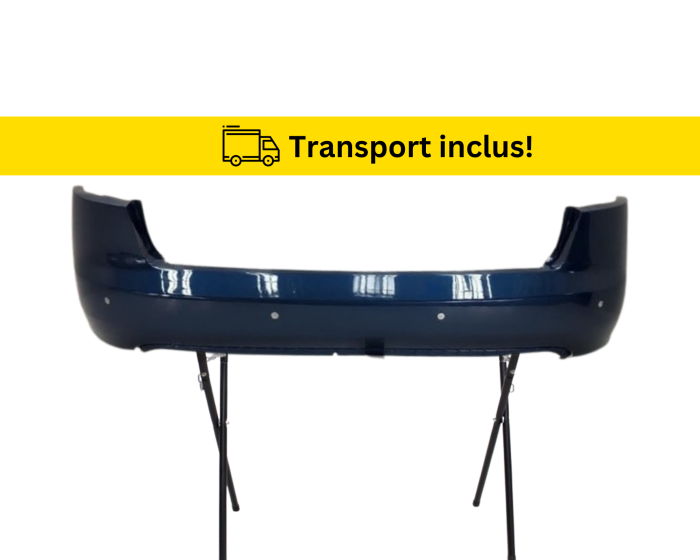 Bara spate Audi A4 B7 Avant combi 2004-2007 cu senzori parcare Negru Gri Albastru Alb Rosu vopsita la culoarea masini [2]