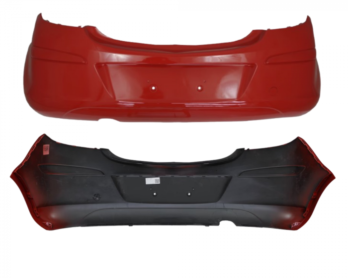 Bara spate fata Opel Corsa D 5 usi 2006-2014 Rosu Z547 [1]