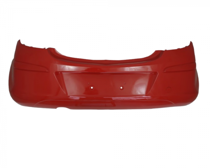 Bara spate fata Opel Corsa D 5 usi 2006-2014 Rosu Z547 [2]