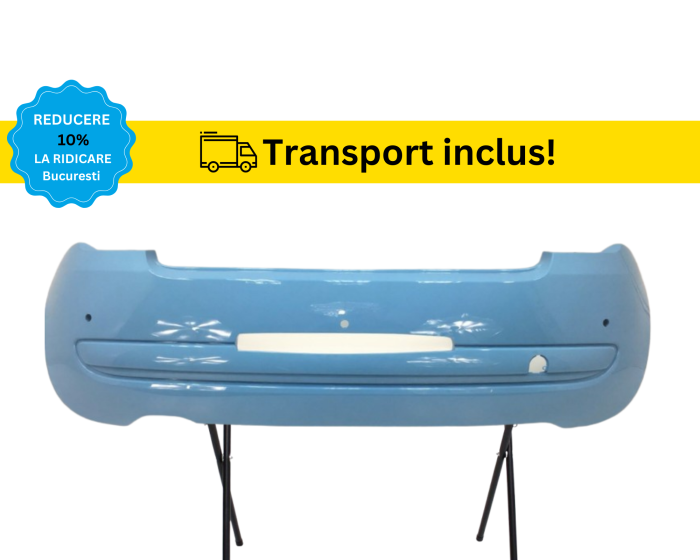 Bara spate Fiat 500 2007-2014 Negru Rosu Gri Verde Albastru Alb Galben Maro VOPSITA [2]