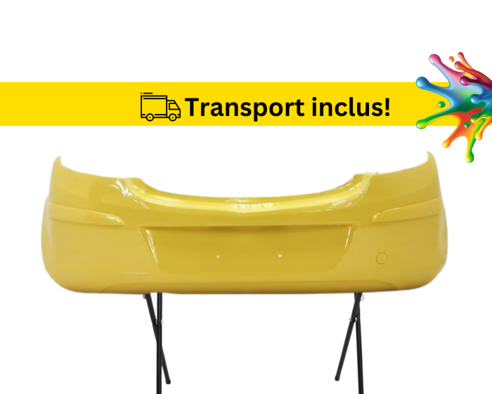 Bara spate Opel Corsa D 2006-2014 2-USI FARA senzori parcare Negru Gri Albastru Alb Rosu Verde Galben vopsita la culoarea masini [2]