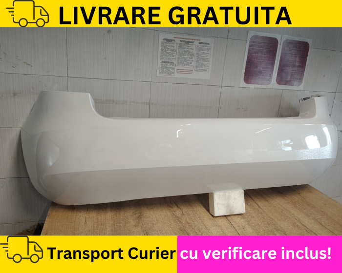 Bara spate Alb LF9E VOPSITA Skoda Fabia 5J 2007-2014 [2]