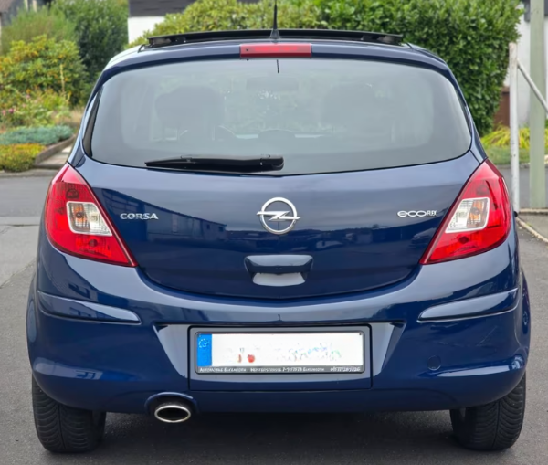 Bara spate Albastru Z21B Opel Corsa D 2011-2014 Facelift 4 Usi VOPSITA TU Alegi culoarea [2]