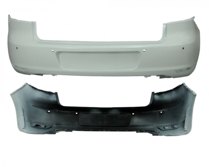 Bara spate Volkswagen Golf VI 6 Hatchback 2008-2012 cu senzori parcare Alb LB9A [1]