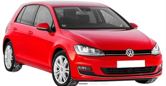 Bara Spate VW Golf 7 VII 2013-2017 Hatchback NEVOPSITA [2]