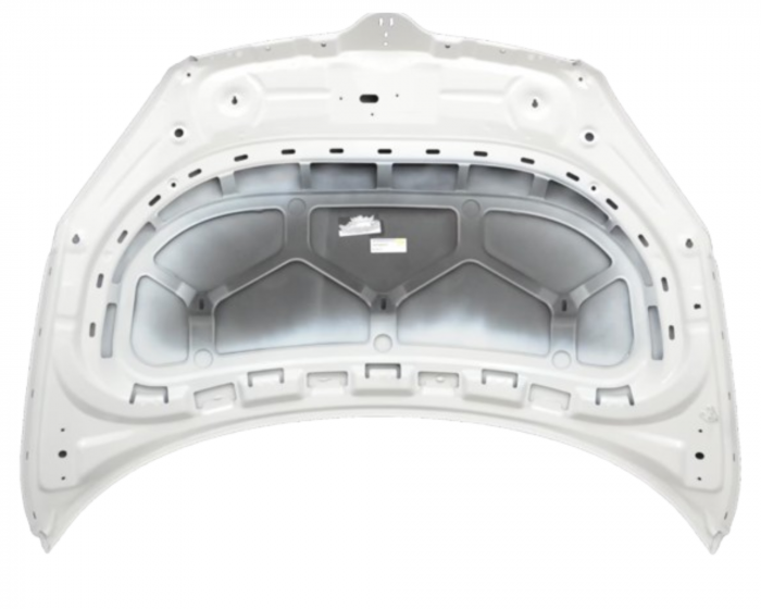 Capota fata motor Skoda Fabia 2 5J 2010-2014 Alb LF9E [3]