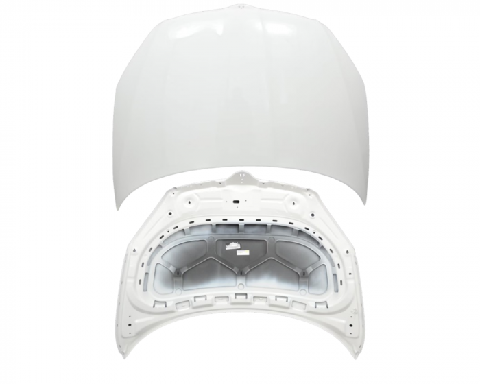 Capota fata motor Skoda Fabia 2 5J 2010-2014 Alb LF9E [1]