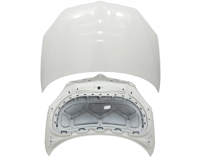 Capota fata motor Skoda Fabia 5J 2007-2010 Alb LF9E [1]