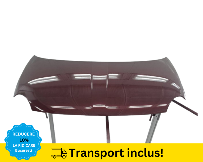 Capota motor fata Fiat 500 C 595 695 2007- 2024 Negru Alb Rosu Verde Gri Galben Maro Albastru Vopsita la culoare Masini [5]