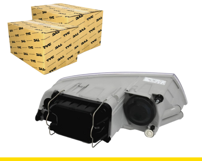 Far stanga Skoda Octavia II 2004-2008 Halogen H1/H7 [2]