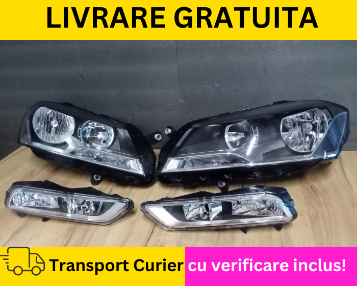 Faruri + Proiectoare ceata VW Passat B7 2010-2014 H7 H7 Halogen [2]
