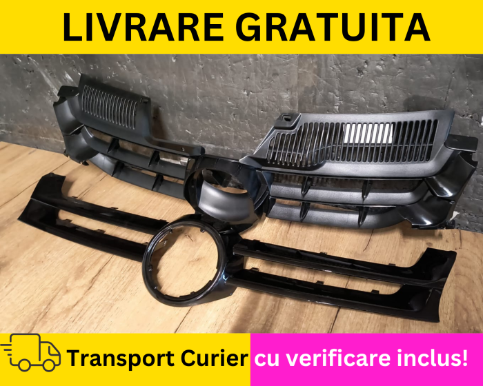 Grila Radiator vopsita Negru LC9Z VW Golf 5 V Hatchback 2003-2008 [2]