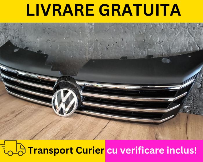 Grila Radiator cu emblema VW Passat B7 2010-2014 [3]