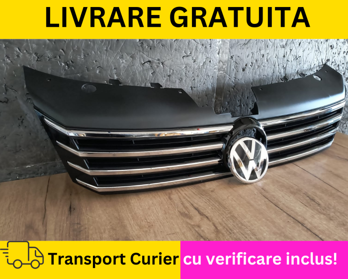 Grila Radiator cu emblema VW Passat B7 2010-2014 [2]