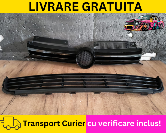 Grile Bara + Radiator VW Golf 6 VI Variant Combi 2009-2013 [2]