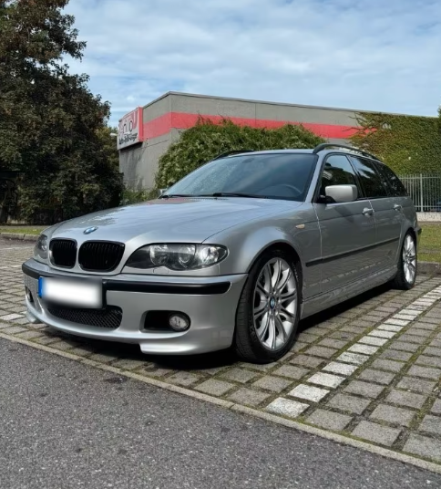 Pachet Bara, Aripi, Fauri, Proiectoare fata M-Tech BMW Seria 3 E46 Sedan Touring FSL 2001-2005 354 GRI la culoare VOPSITA [2]