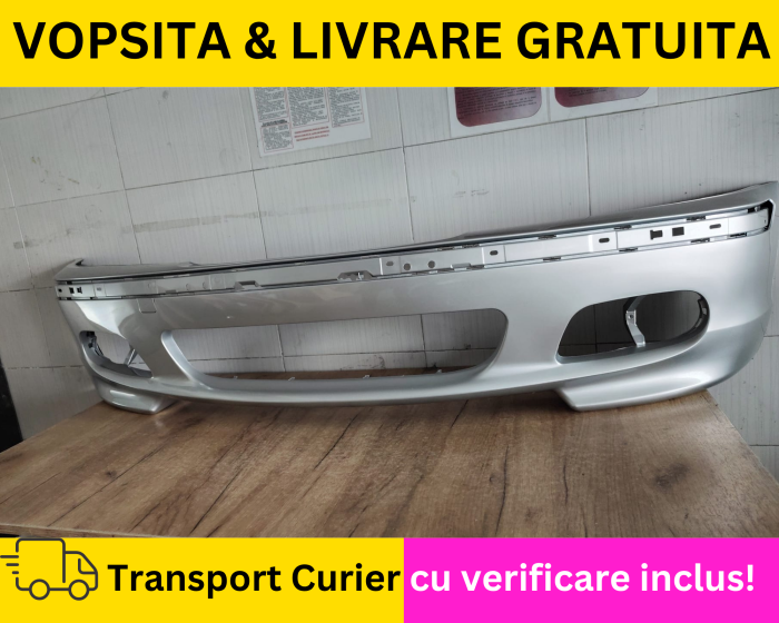 Bara fata Pachet M-Tech vopsita 354 GRI BMW Seria 3 E46 Sedan Touring fara ornamente grile 1998-2005 [3]