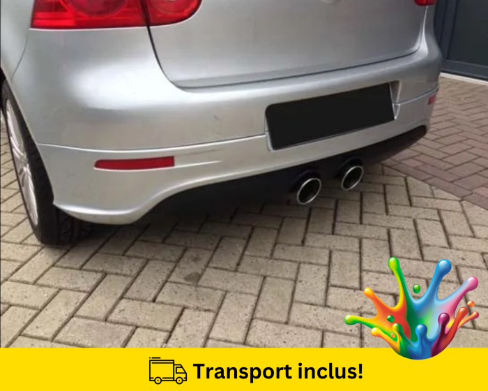 Prelungire Bara spate VW Golf 5 V R32 Look 2003-2008 Negru Gri Albastru Alb Rosu Maro vopsita la culoarea masini  [2]