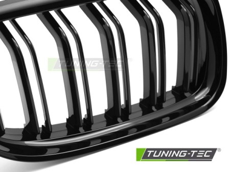 Set Nari duble Bara fata BMW seria 3 E90 E91 2008-2012 FSL Negru lucios [2]