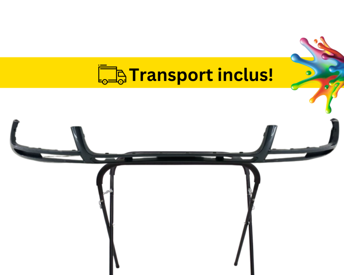 Spoiler Bara fata Audi A4 B6 2000-2004 Negru Gri Albastru Alb Rosu Verde vopsita la culoarea masini  [4]