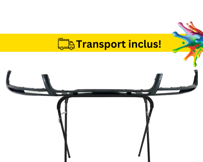 Spoiler Bara fata Audi A4 B6 2000-2004 Negru Gri Albastru Alb Rosu Verde vopsita la culoarea masini  [3]