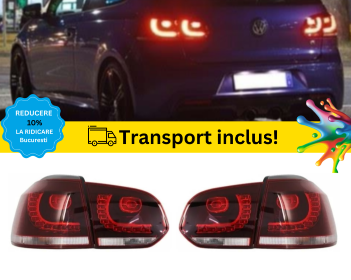 Stopuri LED VW Golf 6 VI Hatchback 2008-2012 Gti Look [2]