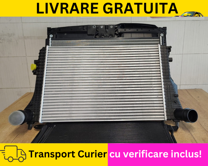 Trager + Radiator Apa + Clima + Intercooler Aer VW Golf 6 VI 2008-2012 1.6TDI 2.0 TDI NOI [2]
