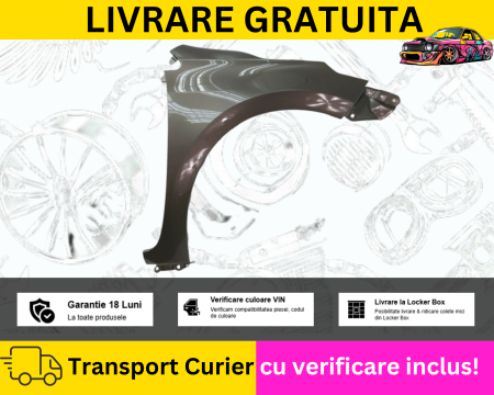 COROLLA 2013-2017 - Aripa dreapta Fata Maro Toyota Corolla Sedan E18 2013-2018  VOPSITA TU Alegi culoarea