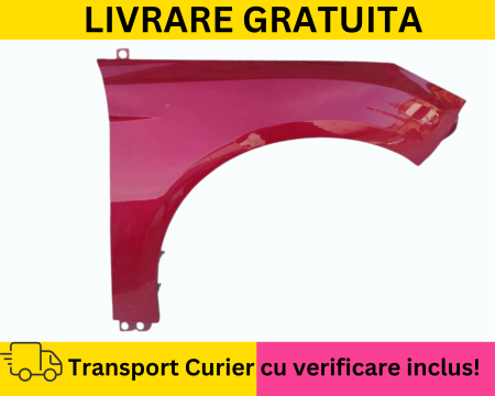 FOCUS MK3 2012-2017 - Aripa dreapta fata Rosu Visiniu VOPSITA Ford Focus MK3 III 2012-2017