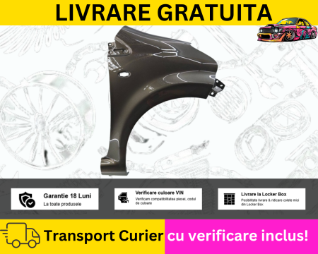 PRIUS 2003-2009 - Aripa dreapta fata Maro Toyota Aygo 2005-2014 VOPSITA TU Alegi culoarea
