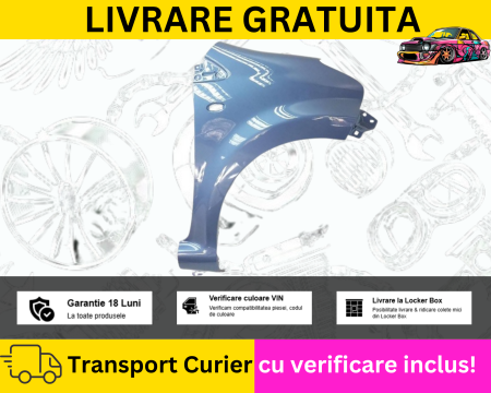 PRIUS 2003-2009 - Aripa dreapta fata Albastru Toyota Aygo 2005-2014 VOPSITA TU Alegi culoarea